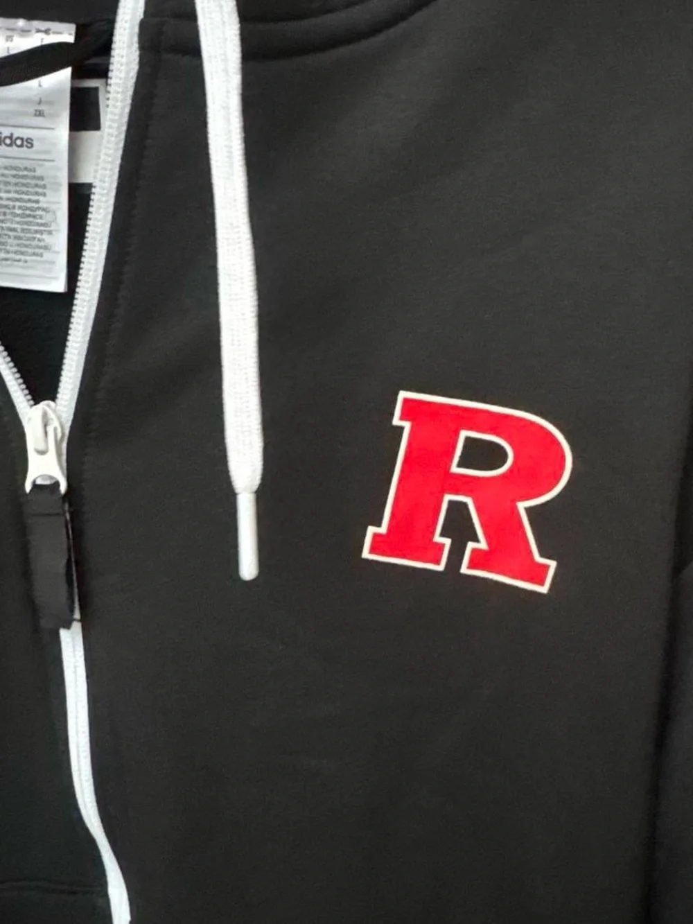 Rutgers adidas zip-up sweatshirt